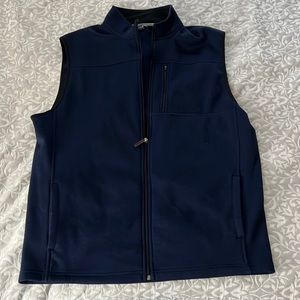LIKE NEW Dark Navy Blue Izod Men’s Vest
